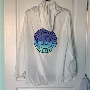 IVORY ELLA white XL thin windbreaker